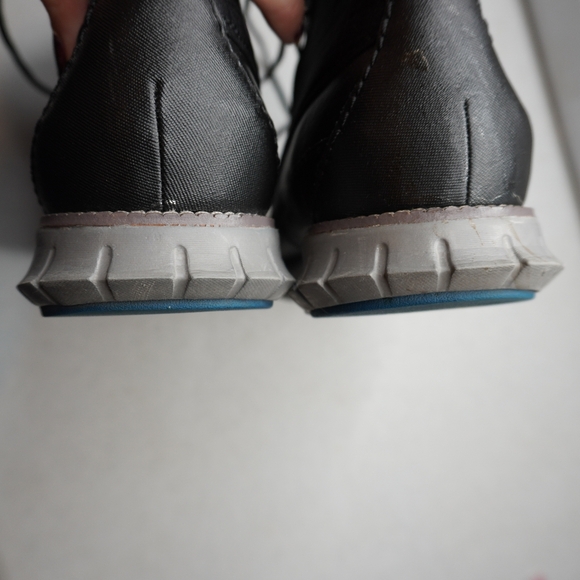 40) COLE HAAN GRAND.ØS Mountian Hardware Water Resistant Lace Dress Boots Sz. 10 - Picture 12 of 13